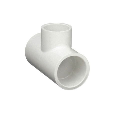 Thrifco Plumbing 1 Inch Slip x 3/4 Inch Slip PVC Tee SCH 40 8114544